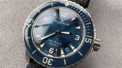 blancpain rolex 50 fathoms review.